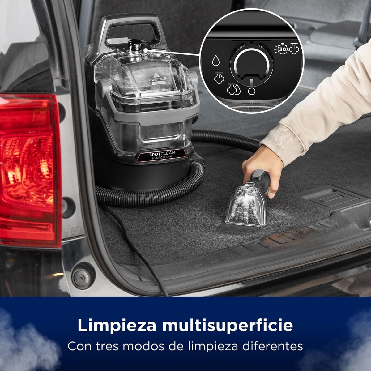 Aspirador quitamanchas para tapicerías HydroSteam Pro 3700N 5