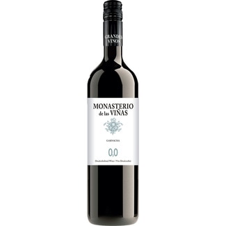 vino tinto sin alcohol 0.0 garnacha botella 75 cl - Monasterio De Las Viñas