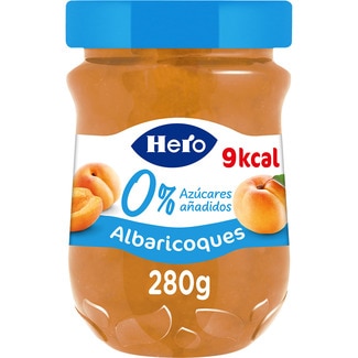 confitura de albaricoques 0% azúcares añadidos frasco 280 g - Hero