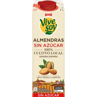 bebida de almendras Sin Azúcar brik 1 l - Vivesoy