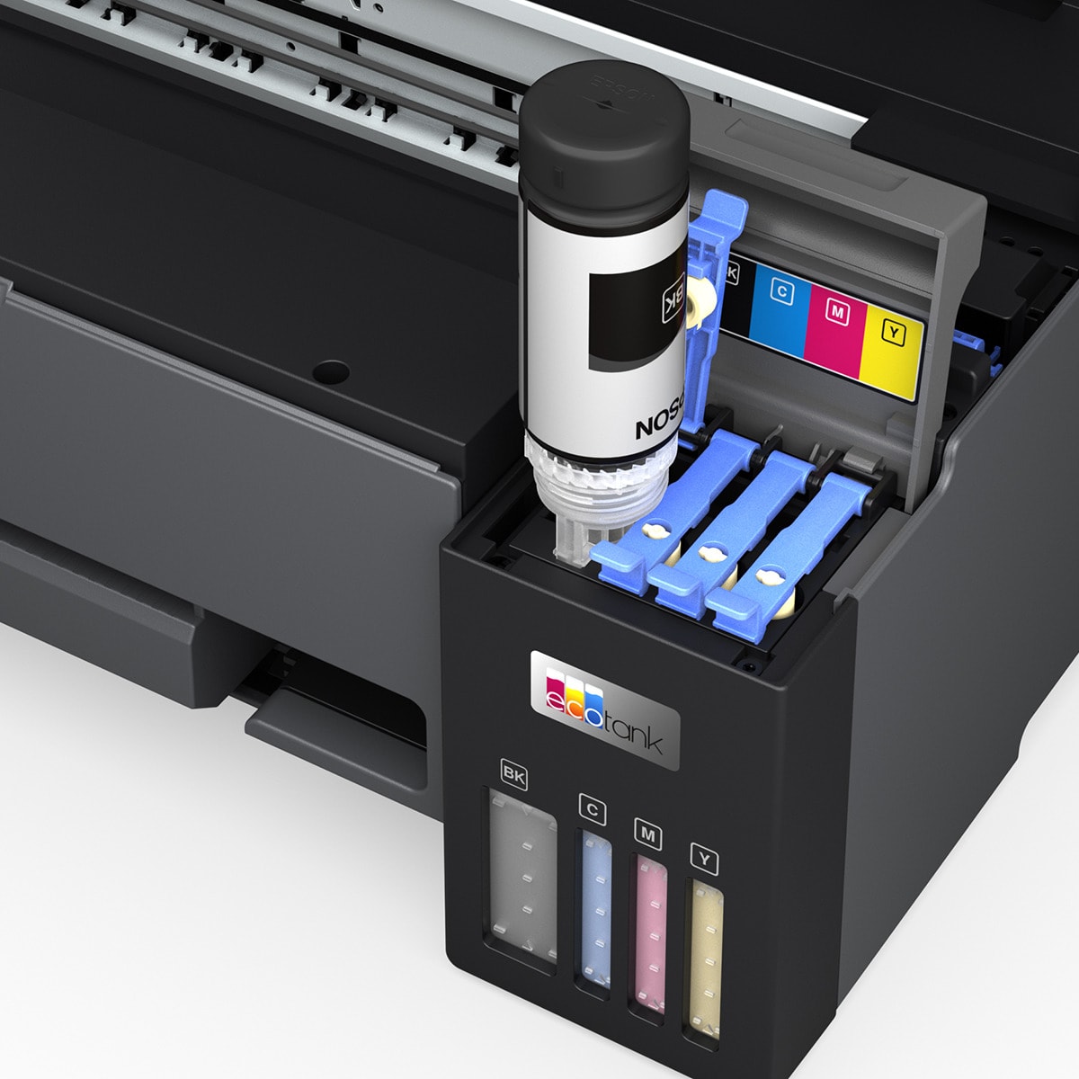 Impresora rellenable tinta Epson EcoTank ET-14100, Wi-Fi, A3 Negro-3