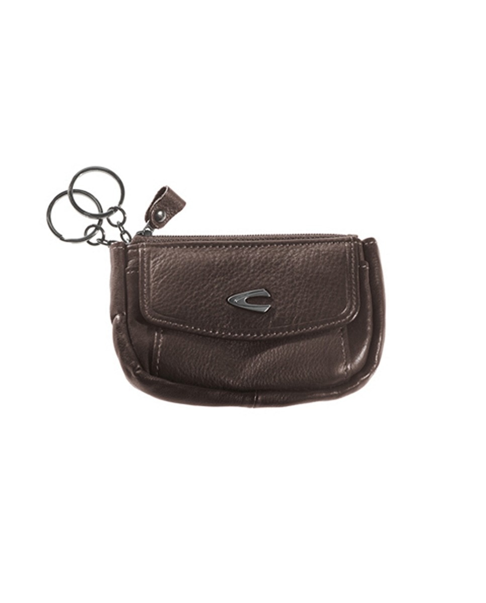 Imagem 0 de Bolsinha para chaves Camel Active linha vegas com moedas em pele castanho