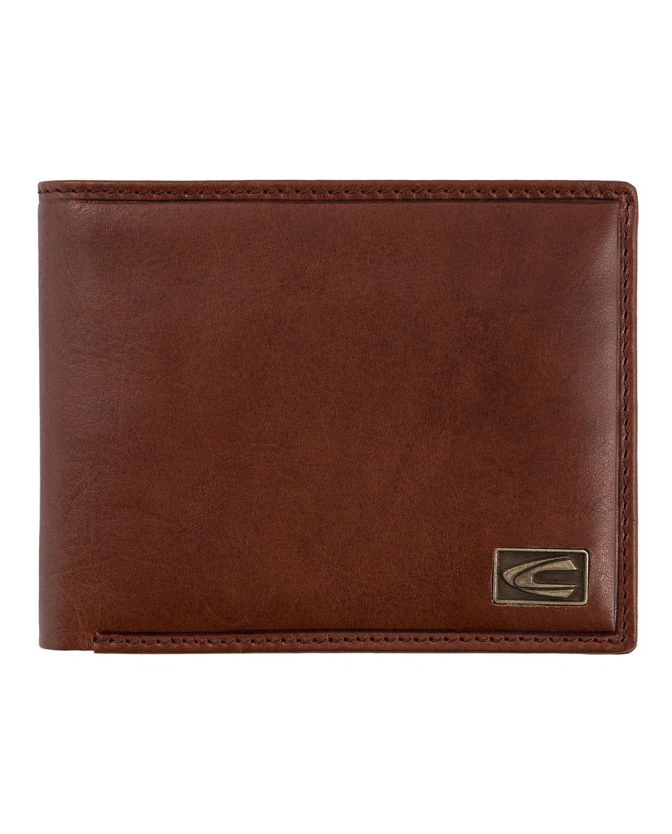 Carteira tradicional Camel Active Linha Japan com Rfid em pele cognac 1