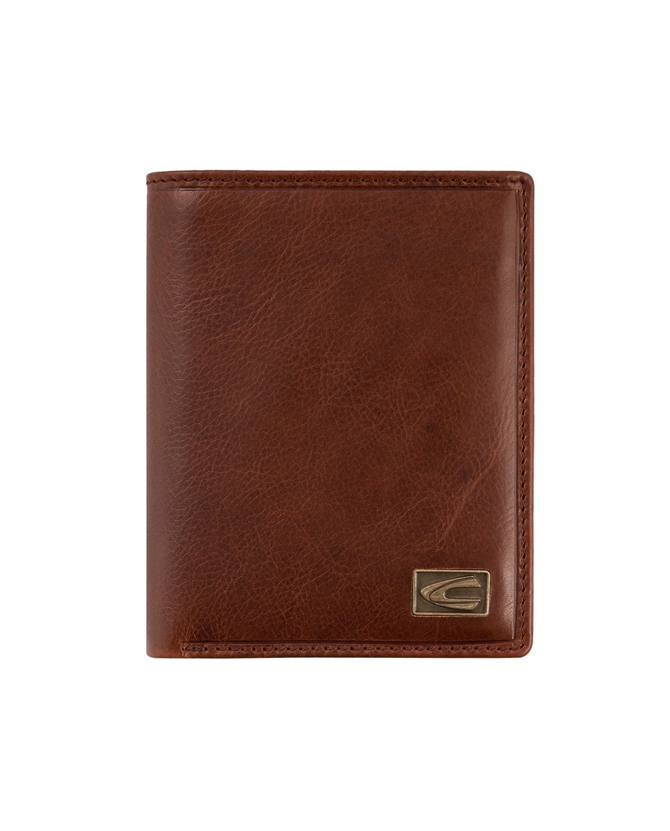 Carteira tradicional ao alto Camel Active Linha Japan com Rfid em pele cognac 1