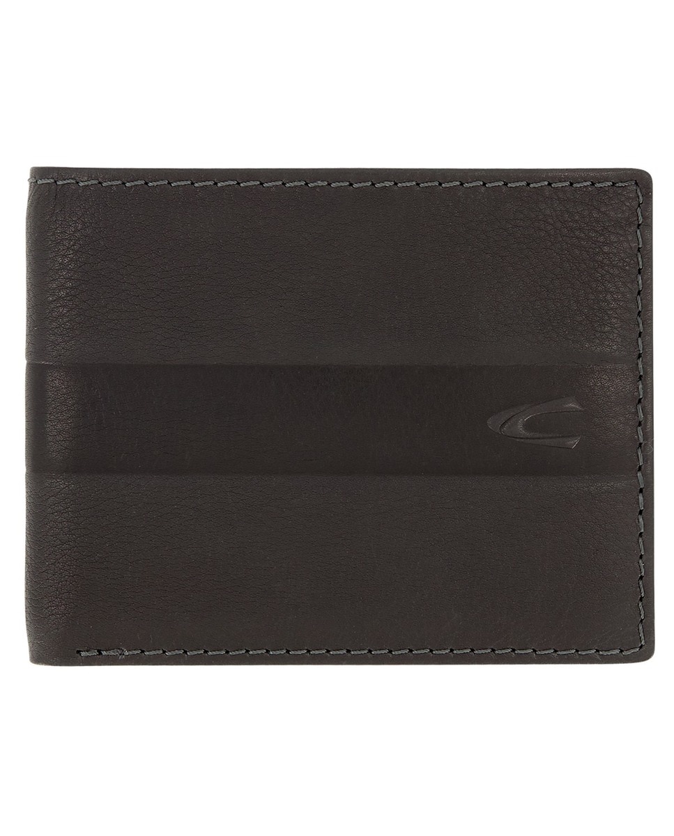 Carteira tradicional Camel Active Linha Mali com Rfid em pele preto 1