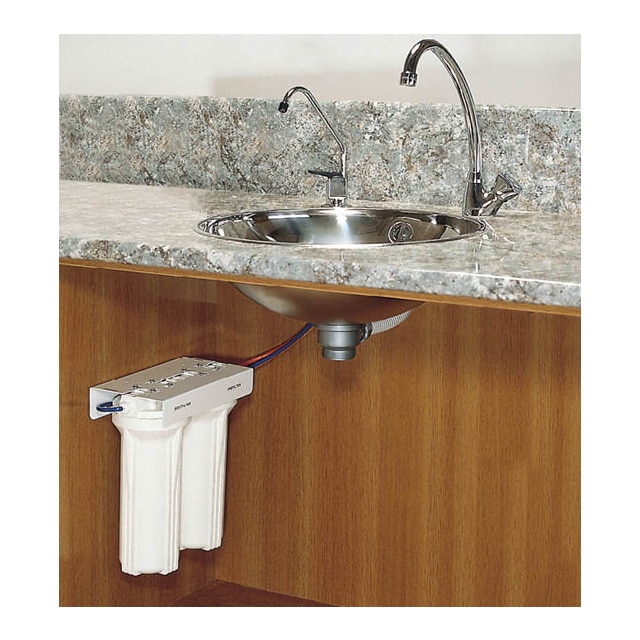 Filtro Agua Doble bajo Fregadero Filter-Fresh Blanco / Acero Inox-3