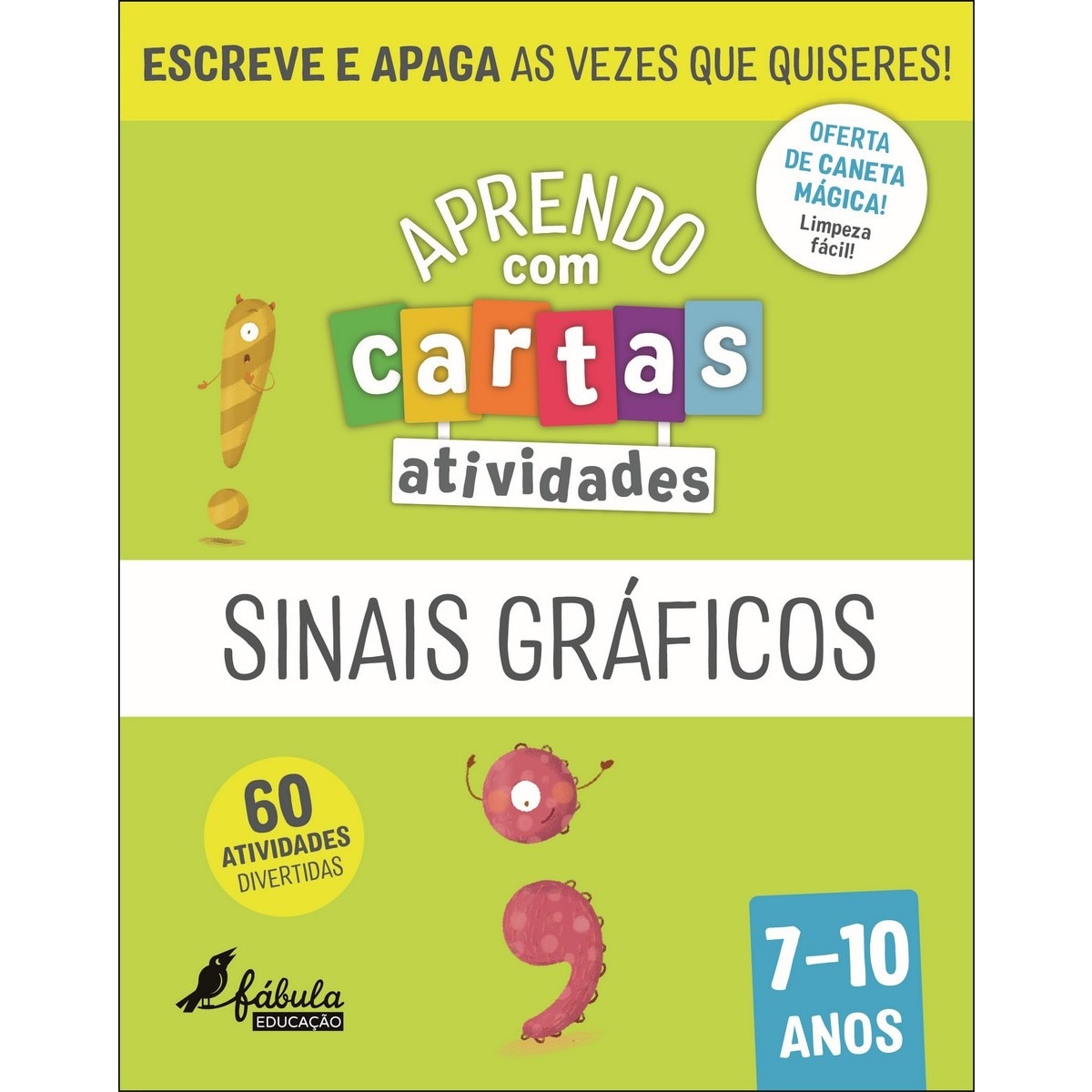 Aprendo com Cartas Atividades - Sinais Gráficos 7-10 Anos 1