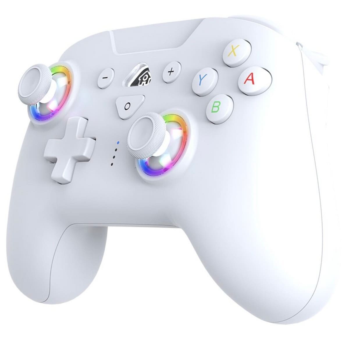 Comando Sem Fio LED RGB para Nintendo Switch - Branco 2