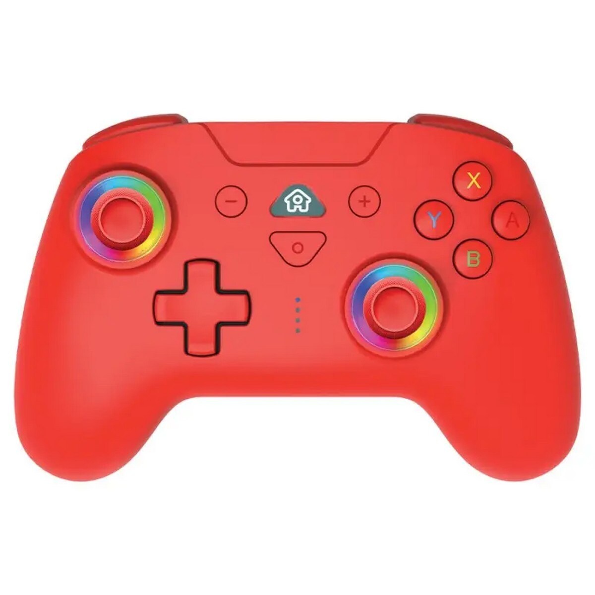 Comando Sem Fio LED RGB para Nintendo Switch - Vermelho 2