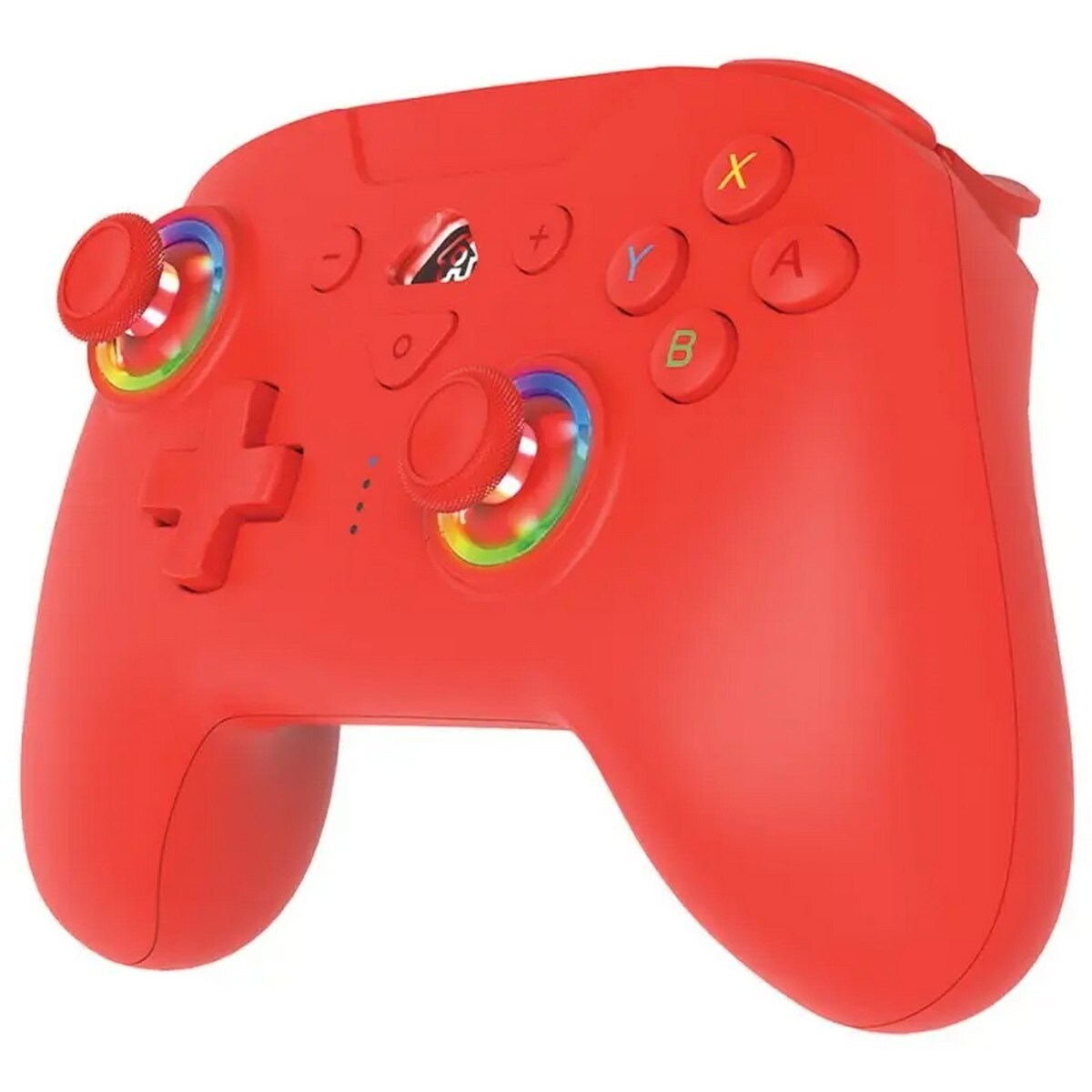 Comando Sem Fio LED RGB para Nintendo Switch - Vermelho 1
