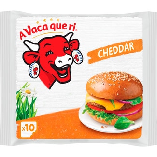 Queijo Cheddar Fatias unidade 200 g - A Vaca Que Ri