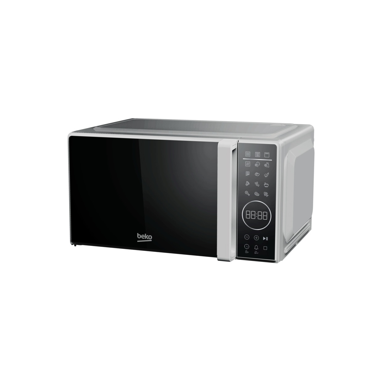 Microondas Beko 20 litros, con grill - MGC20130SFB Silver-1