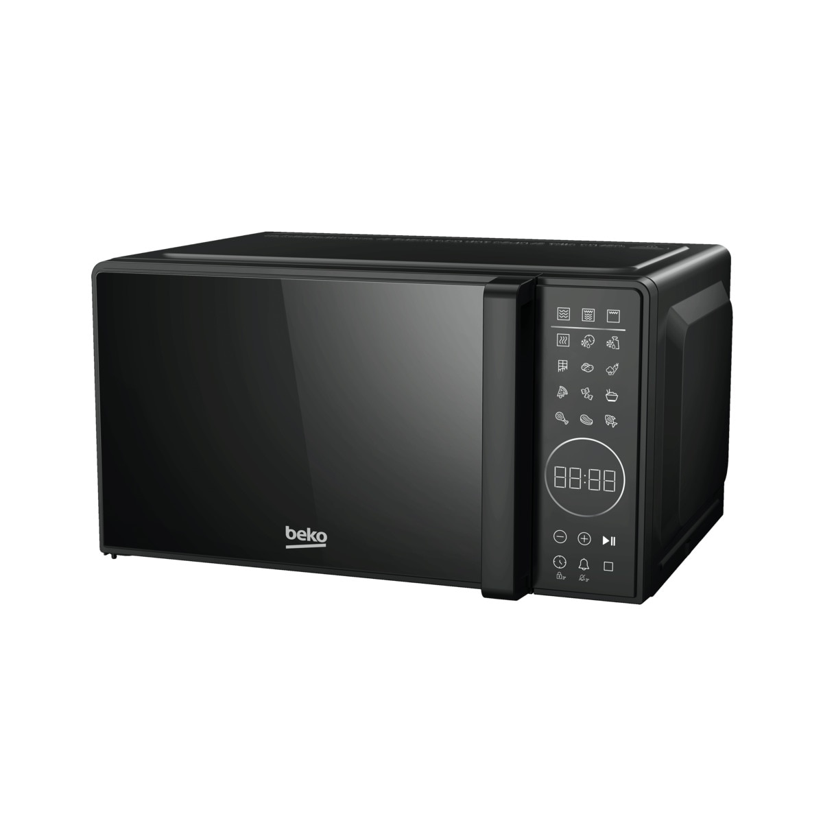 Microondas Beko 20 litros, con grill - MGC20130SFB Negro-1