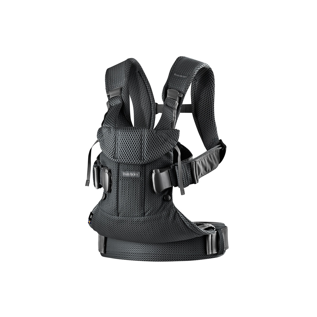 Marsúpio One Air Mesh 3D 4 Posições Preto-1