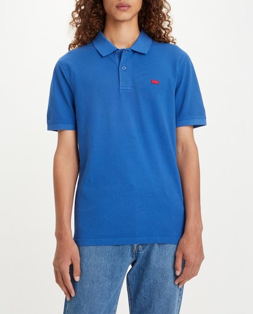 Imagen 0 de Polo de hombre de manga corta azul marino