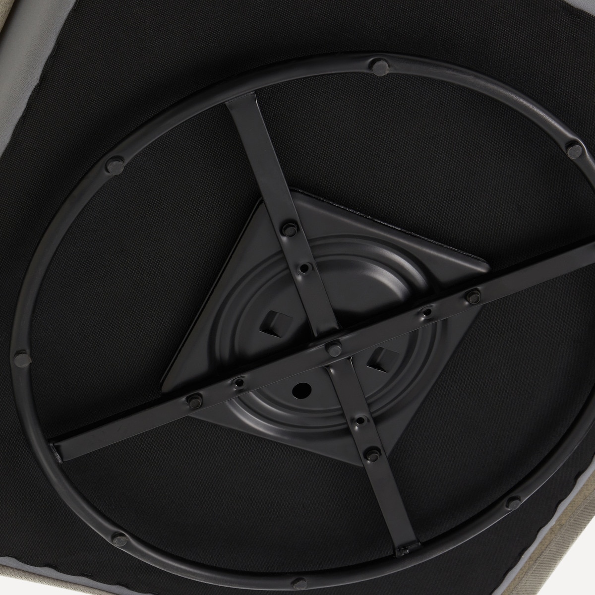 Poltrona Giratória Mara Natural-6