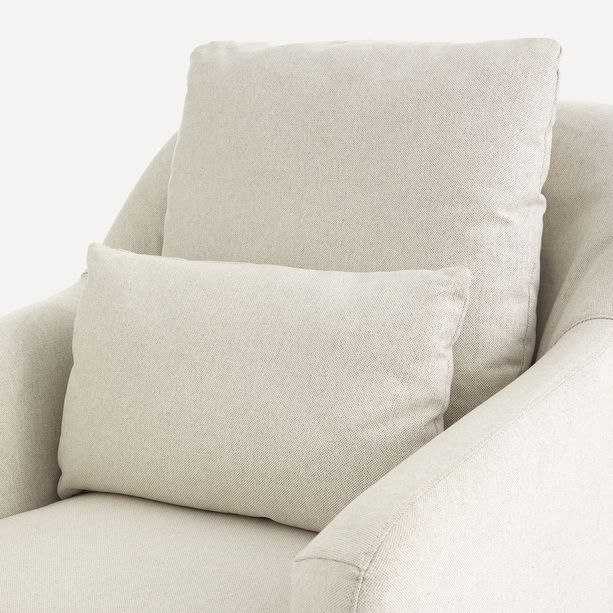 Poltrona Giratória Mara Natural-5