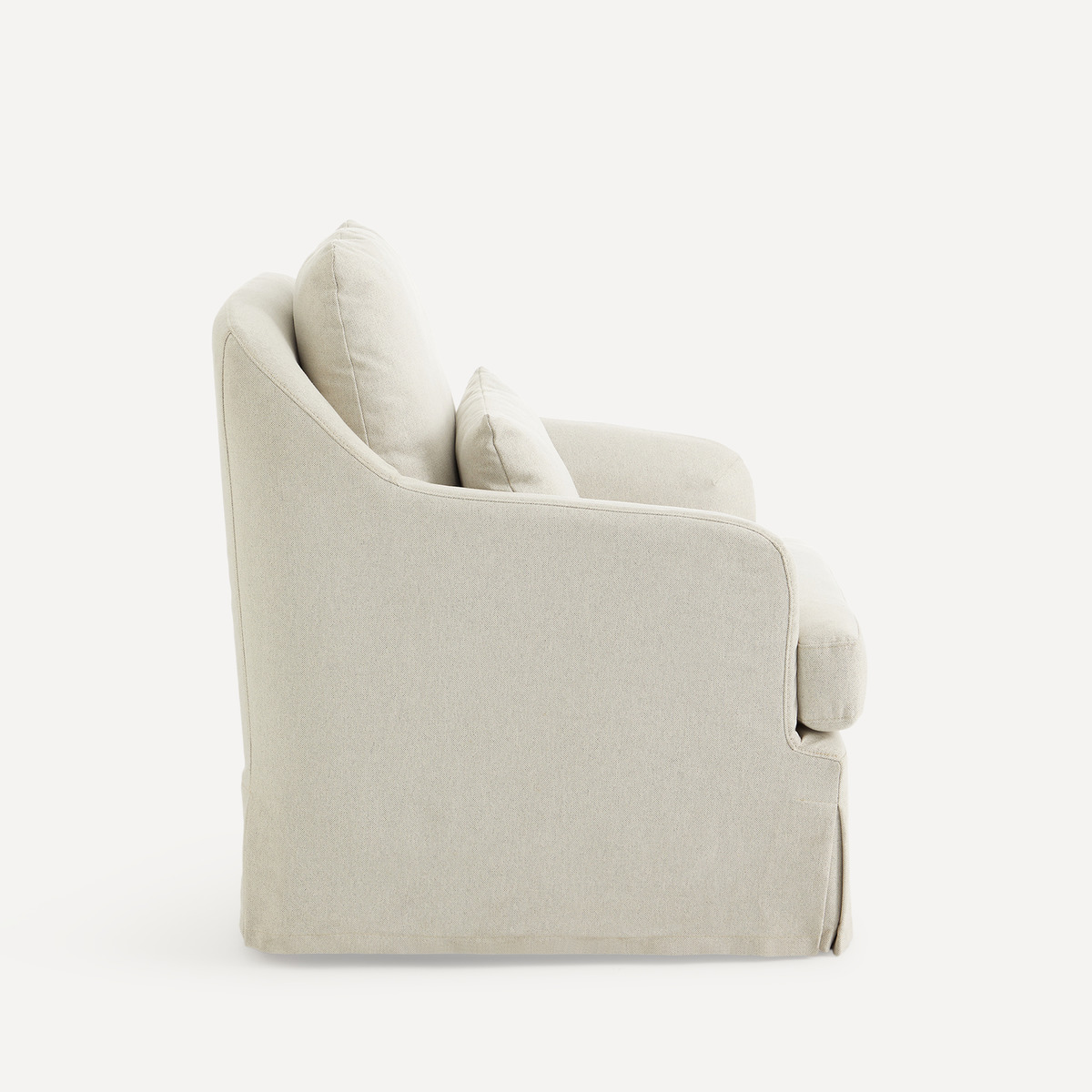 Poltrona Giratória Mara Natural-3