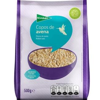 copos de avena bolsa 500 g - El Corte Ingles
