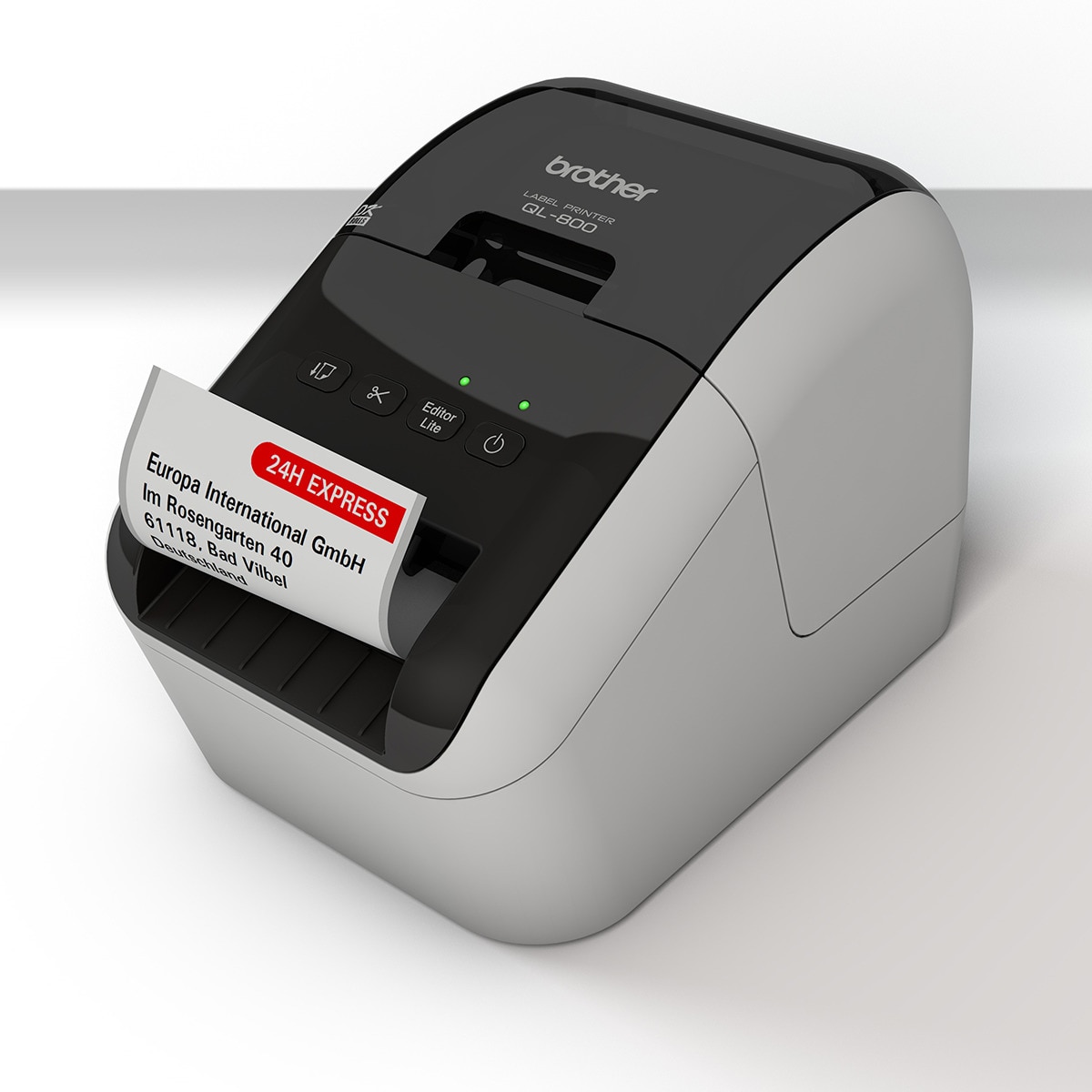 Impresora de etiquetas Brother QL-800 Blanco / Negro-5