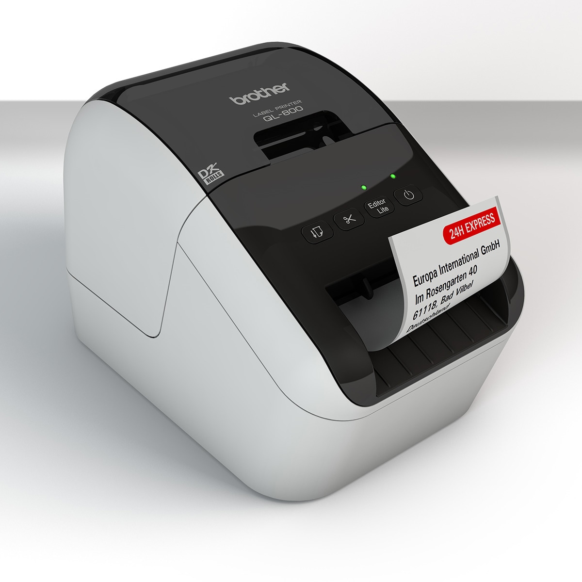 Impresora de etiquetas Brother QL-800 Blanco / Negro-4