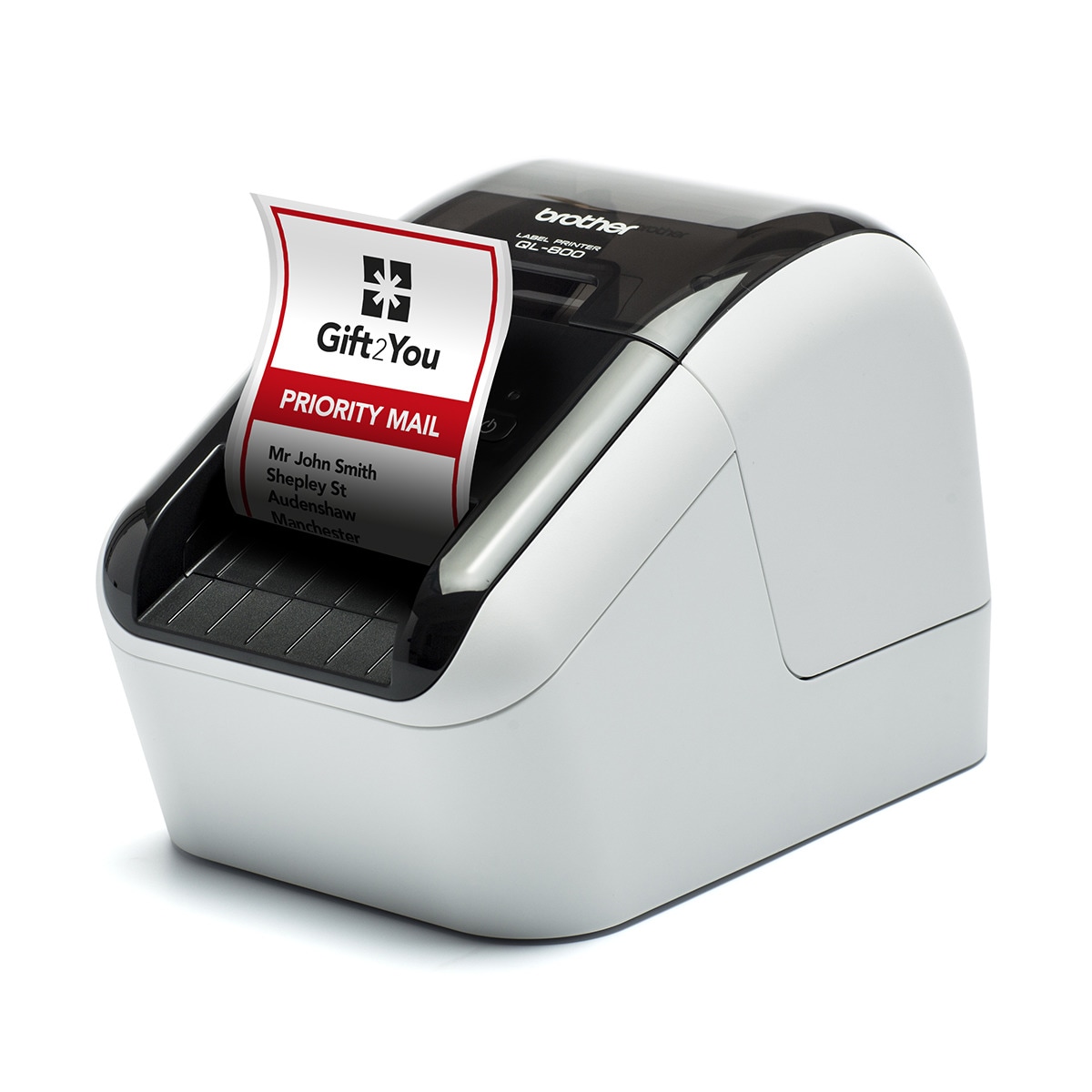 Impresora de etiquetas Brother QL-800 Blanco / Negro-3