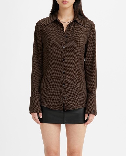 Imagen 0 de Camisa de mujer de manga larga