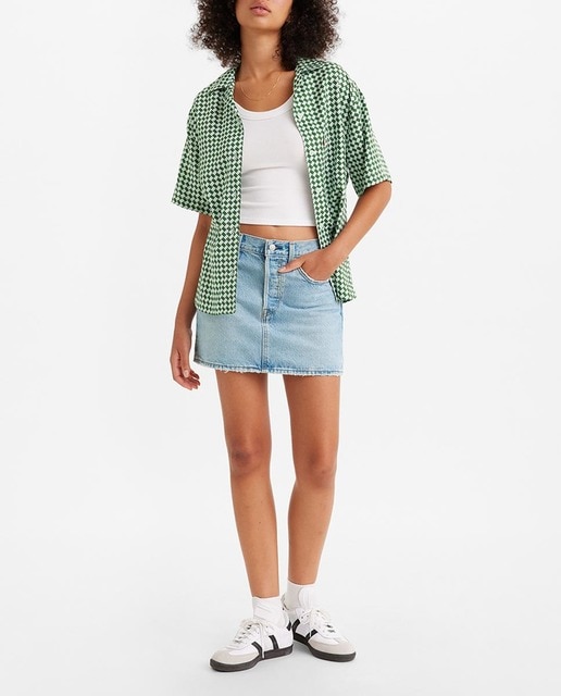 Imagen 0 de Falda vaquera corta