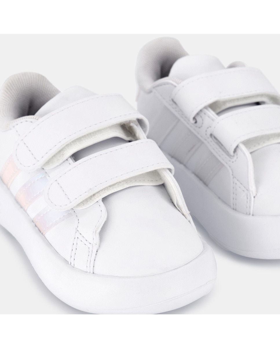 Sapatilhas Casual de Bebé Grand Court Branco-6
