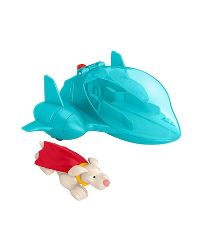 Imagen 0 de Coche lanzador de juguete DC Liga de Super Mascotas modelos surtidos Fisher-Price Mattel