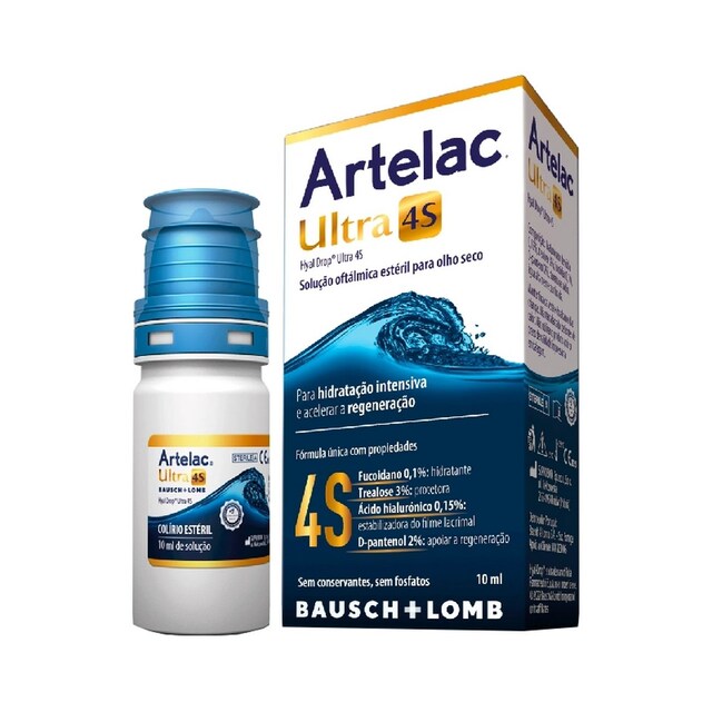 Imagem 0 de Artelac Ultra 4S Colírio Olho Seco - 10 ml