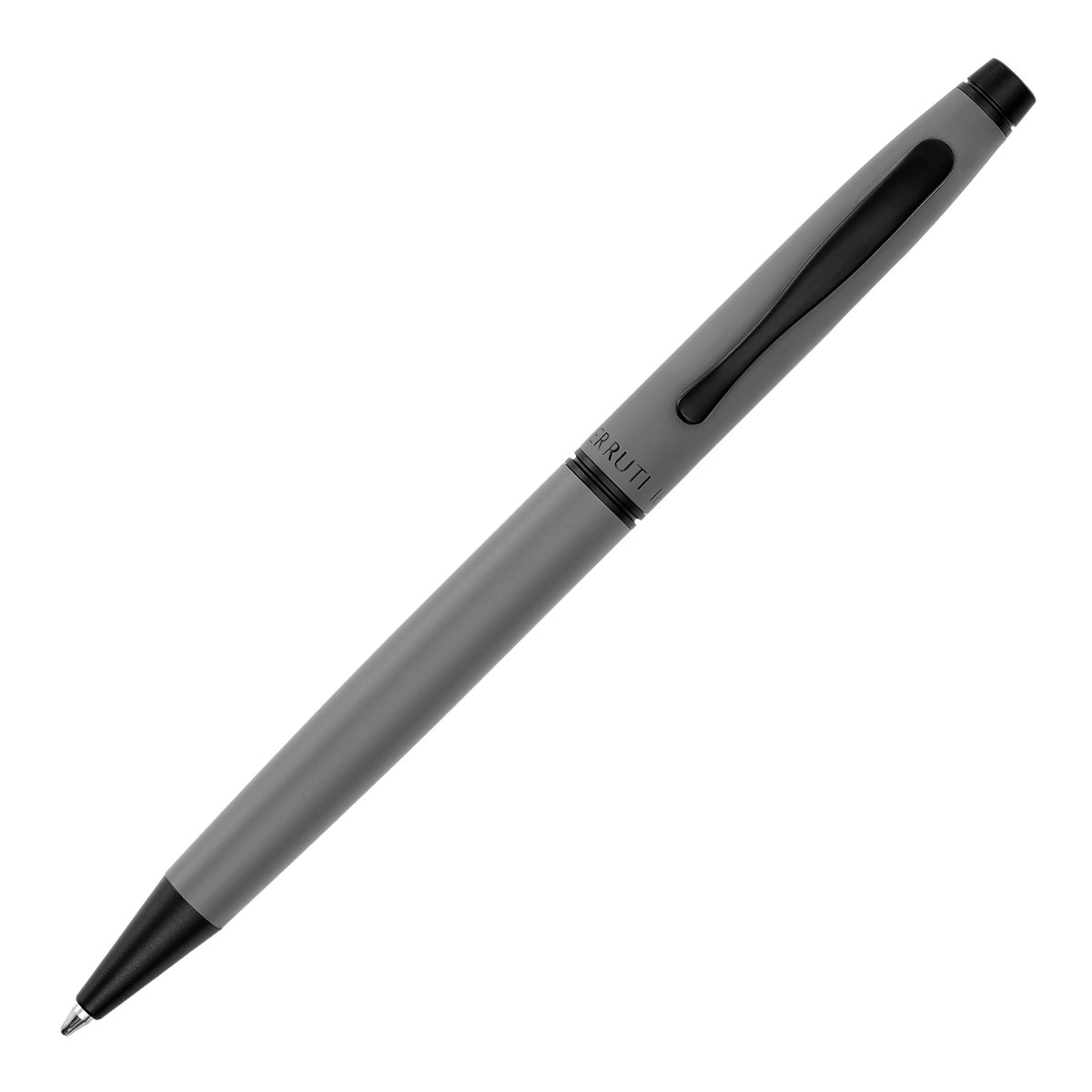 Caneta Esferográfica Oxford - Grey Cinzento / Preto-1