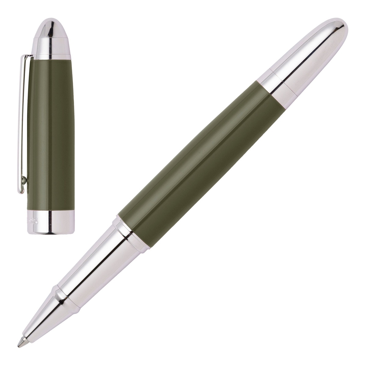 Rollerball Icon - Caqui/Gun Verde / Crómio-3