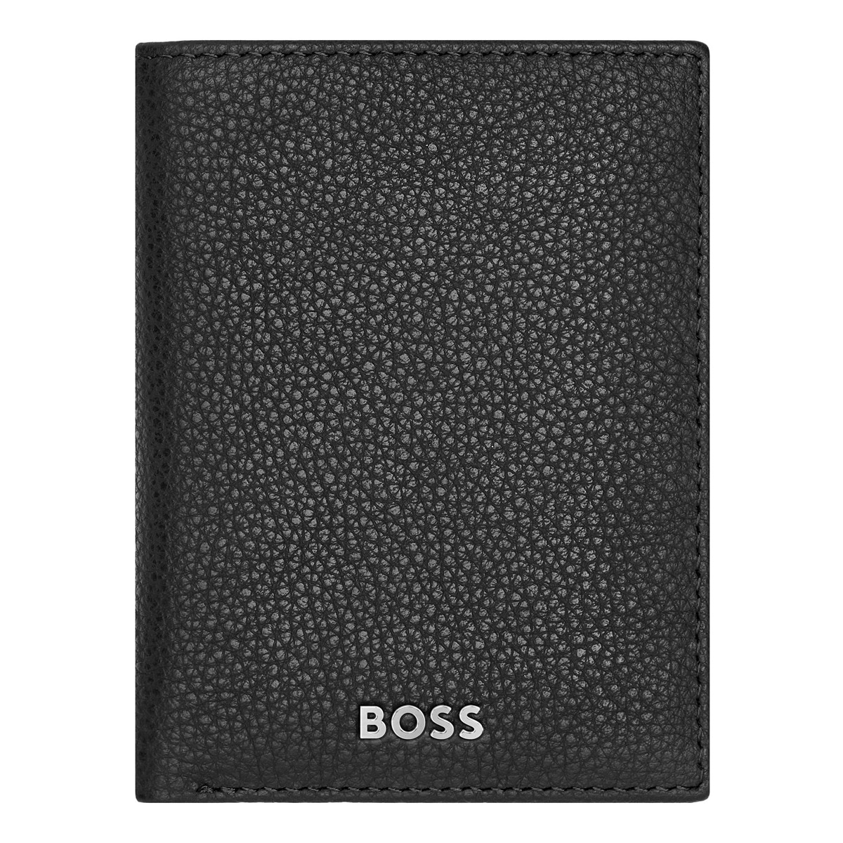 Carteira Vertical Classic Grained - Black Preto-1