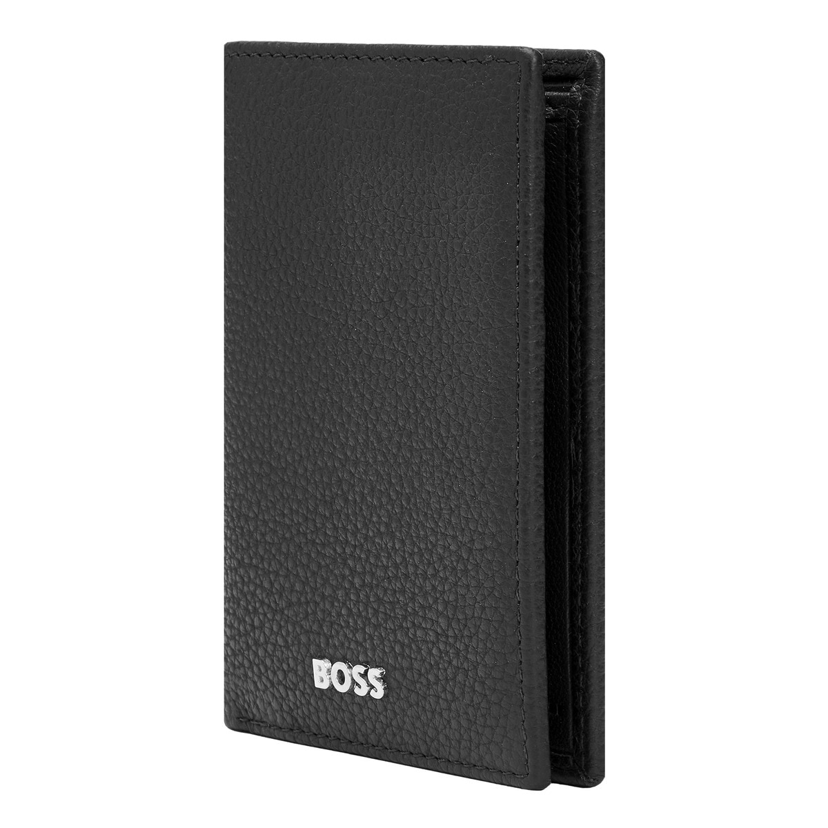 Carteira Vertical Classic Grained - Black Preto-5