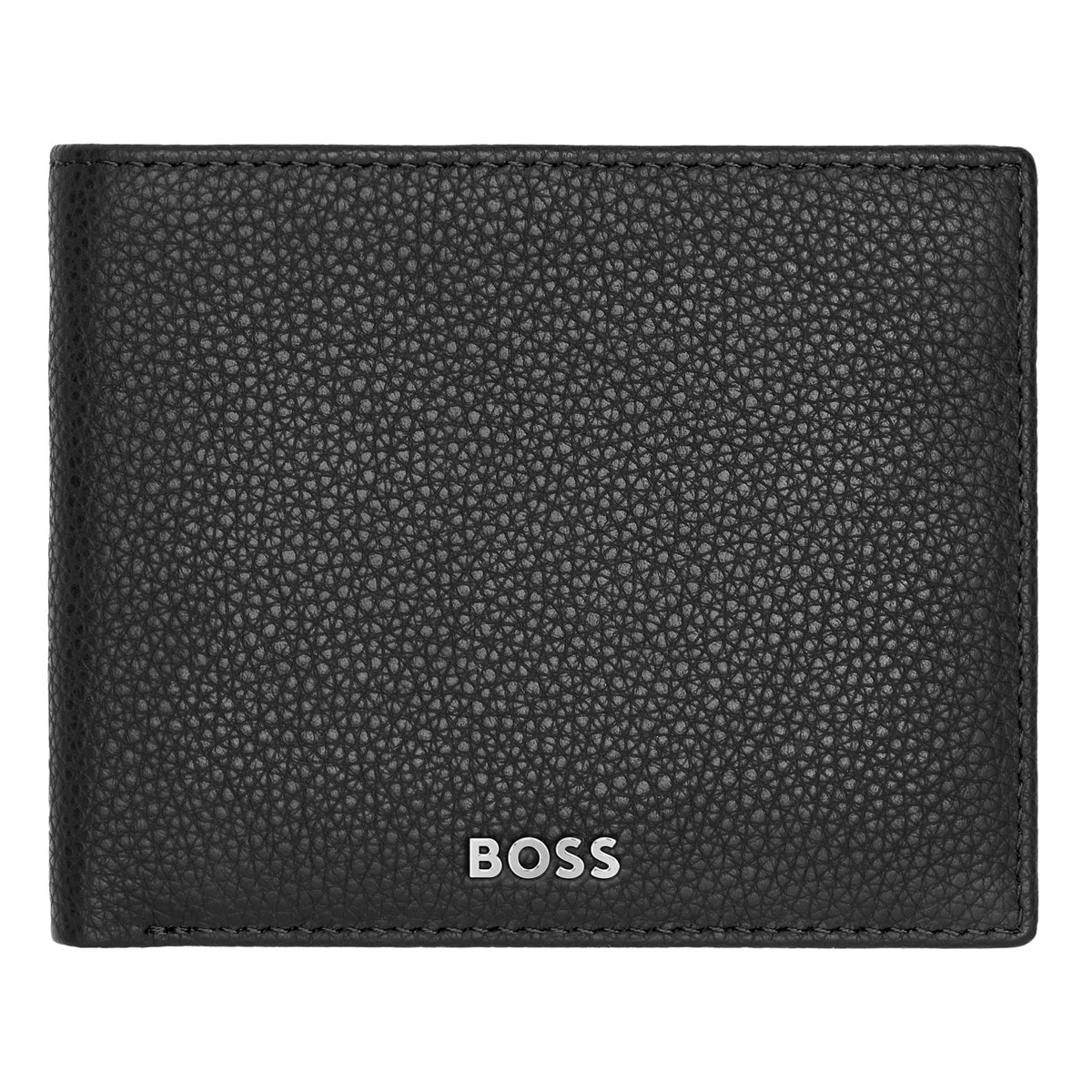 Carteira Porta-moedas Grained - Black Preto-1