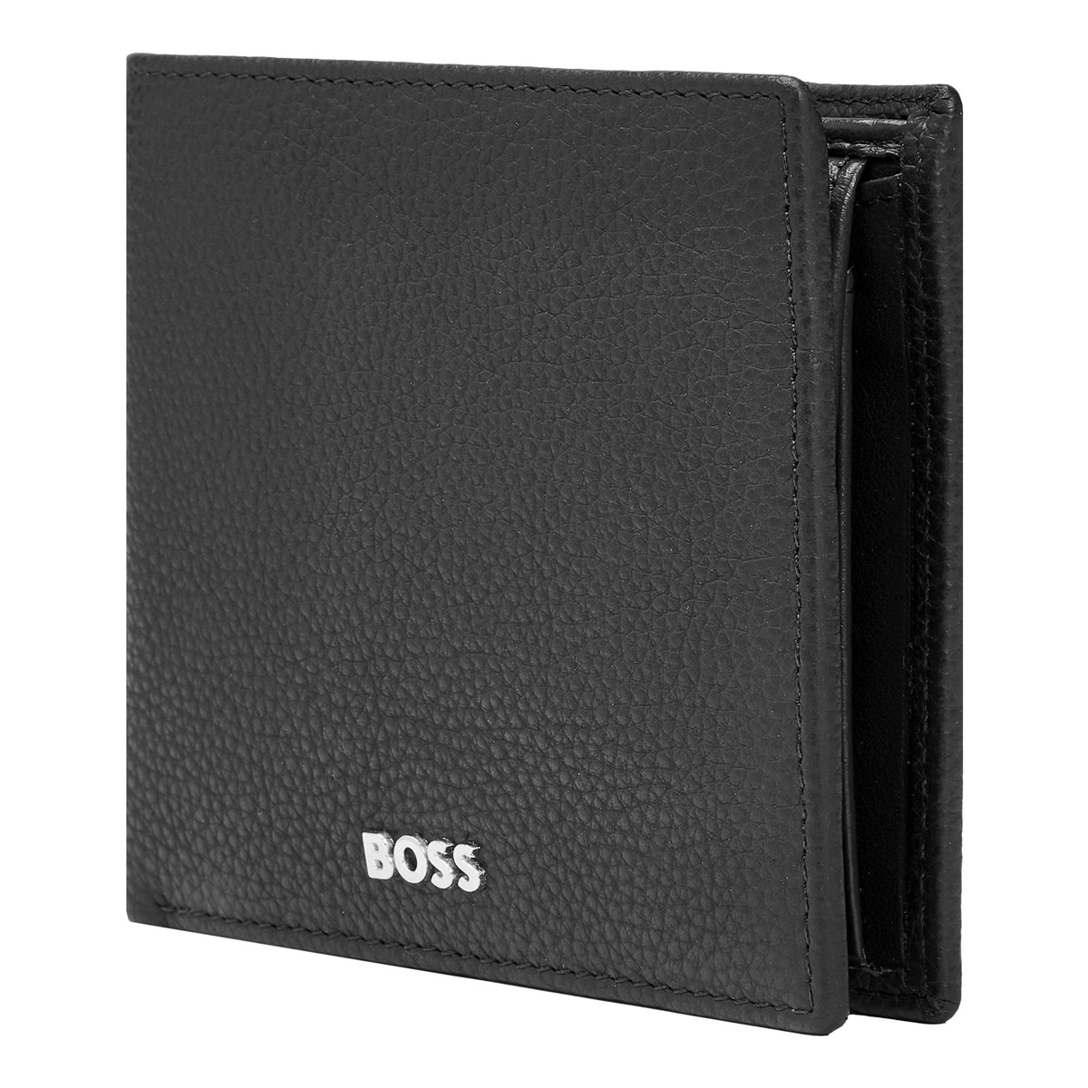 Carteira Porta-moedas Grained - Black Preto-5