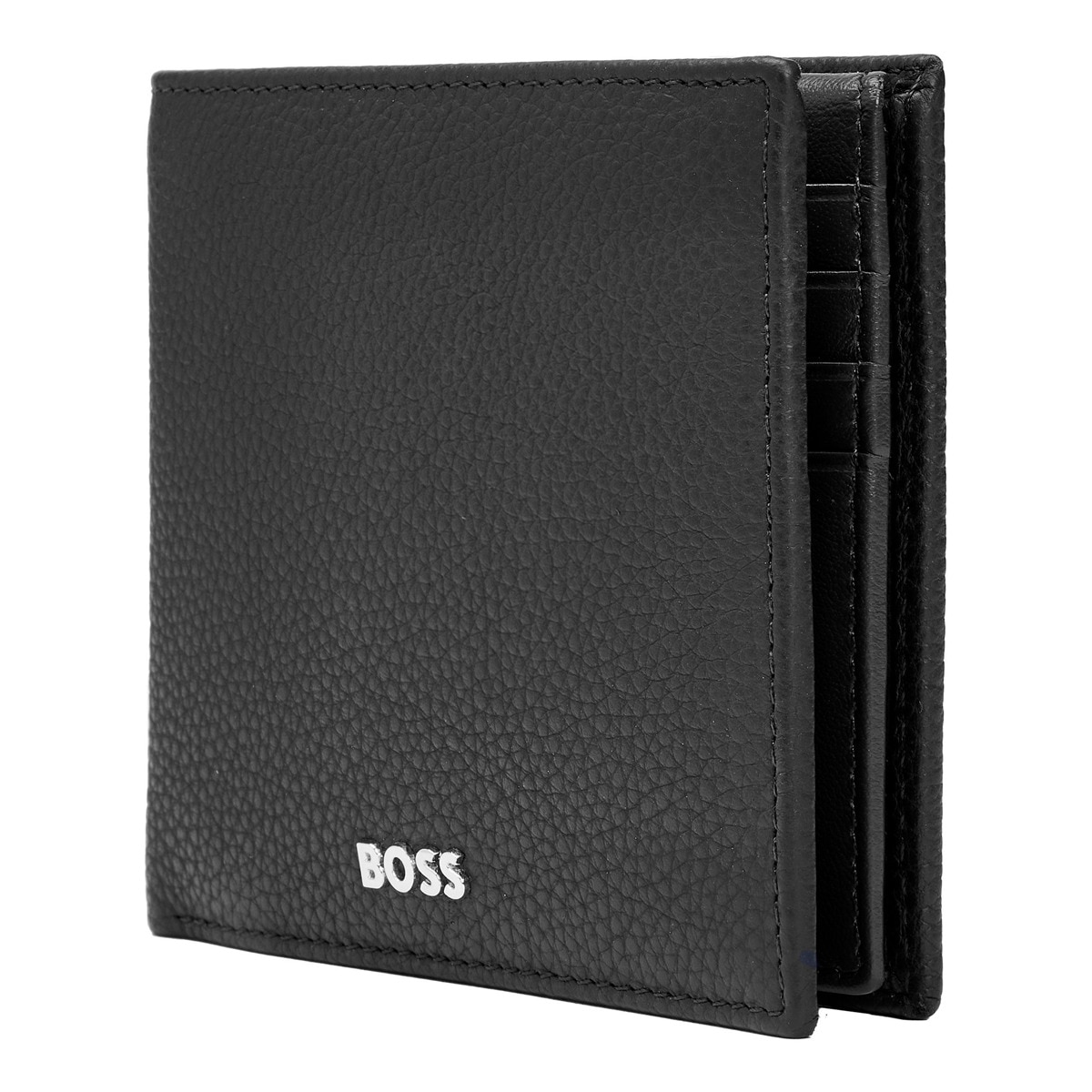 Carteira Flap Classic Grained - Black Preto-5