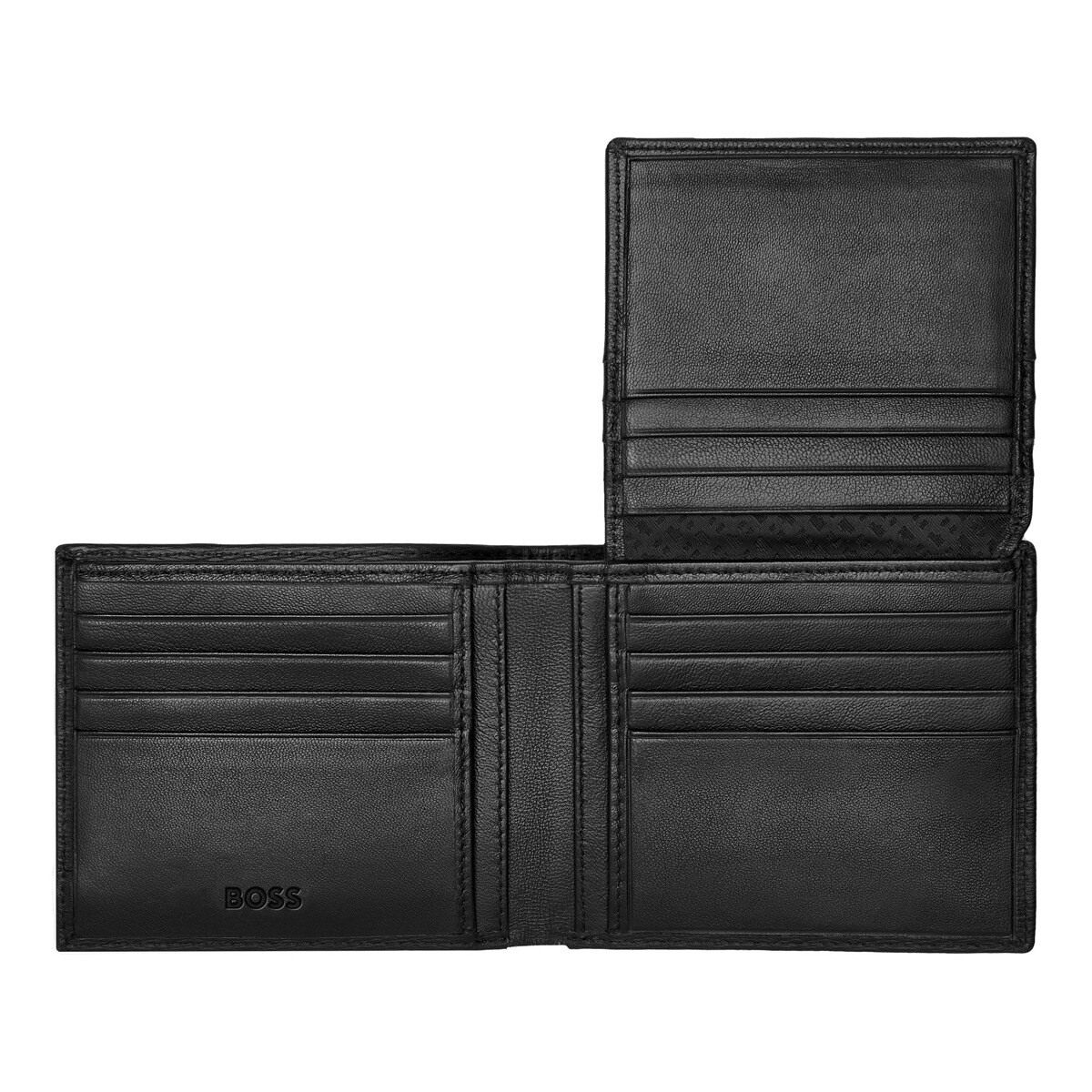 Carteira Flap Iconic - Black Preto-3