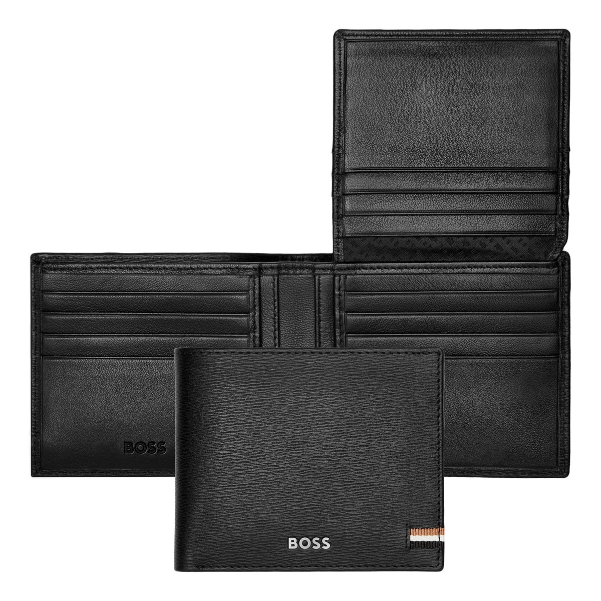 Carteira Flap Iconic - Black Preto-2