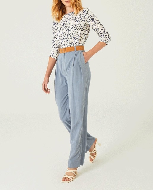 Imagen 0 de Pantalón de mujer recto cupro