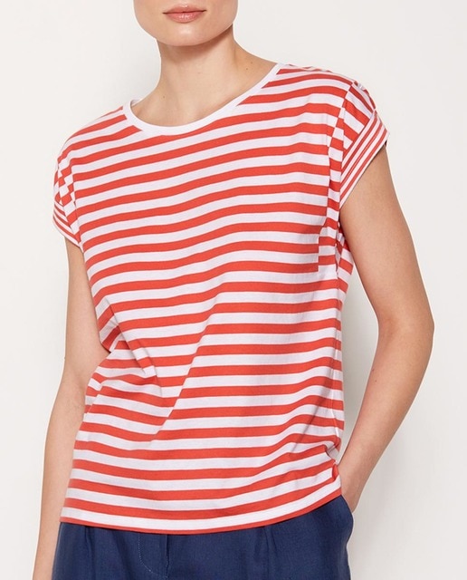 Imagen 0 de Camiseta de mujer cuello redondo