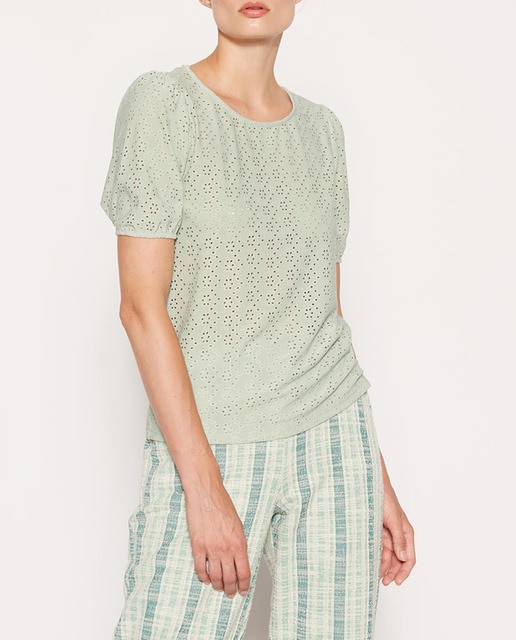 Imagen 0 de Camiseta de mujer cuello redondo