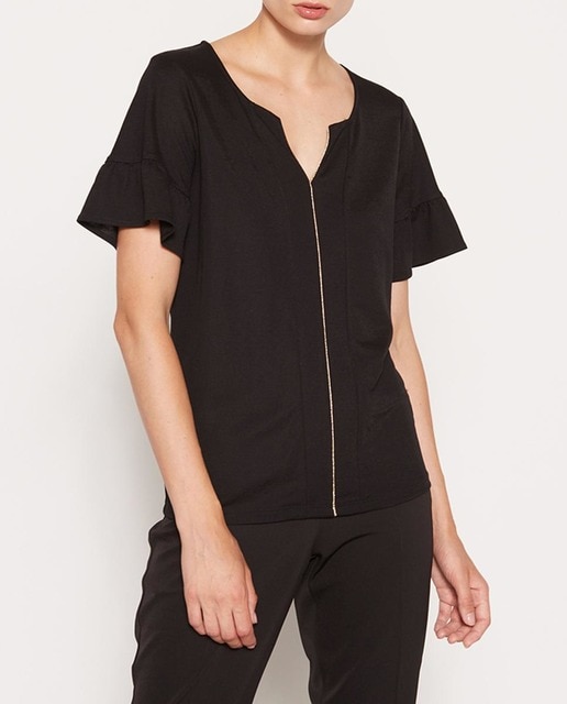 Imagen 0 de Camiseta de mujer cuello redondo