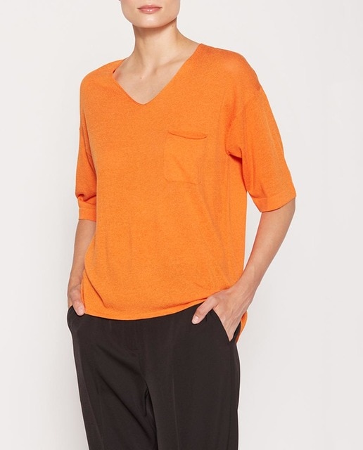 Imagen 0 de Jersey de mujer cuello pico