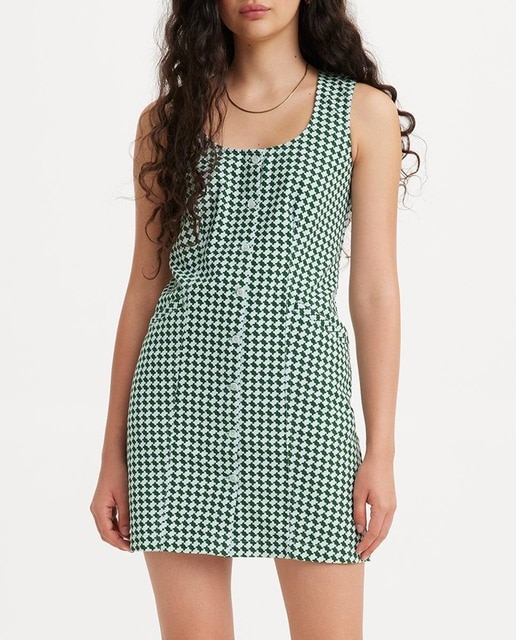 Imagen 0 de Vestido de algodón de tirantes