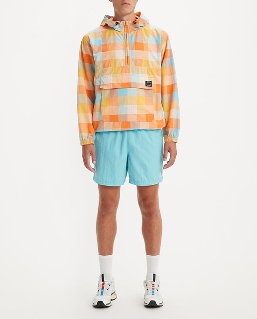 Imagen 0 de Short de hombre de felpa liso azul