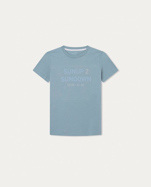 Imagen 0 de Camiseta básica de niño con logotipo en espalda