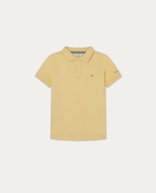 Imagen 0 de Polo básico de niño con logotipo contrastado