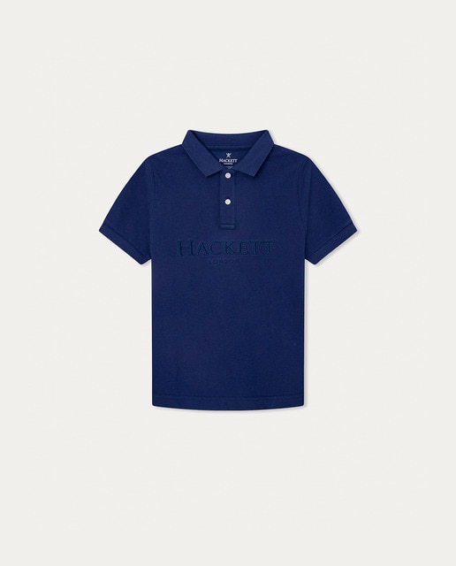 Imagen 0 de Polo de niño con logotipo bordado